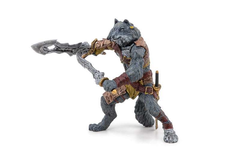 Papo - Mutant Wolf - Realistic Figurine - for Ages 3+ - Fantasy Collection - Hand Painted - Highly Detailed - Durable and Educational - Gift Idea - Collectable - mutant wolf figurine - fantasy beast