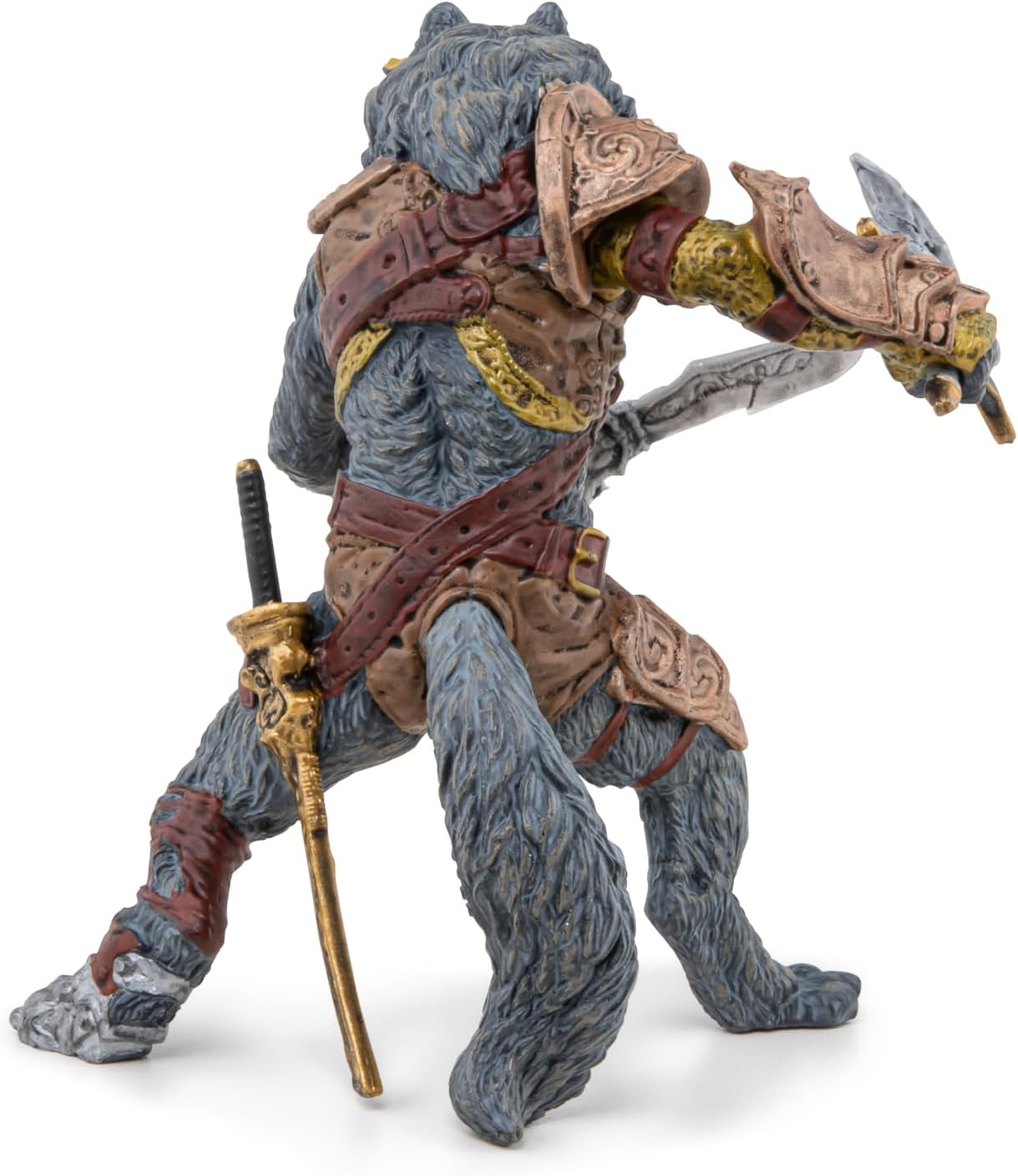 Papo - Mutant Wolf - Realistic Figurine - for Ages 3+ - Fantasy Collection - Hand Painted - Highly Detailed - Durable and Educational - Gift Idea - Collectable - mutant wolf figurine - fantasy beast