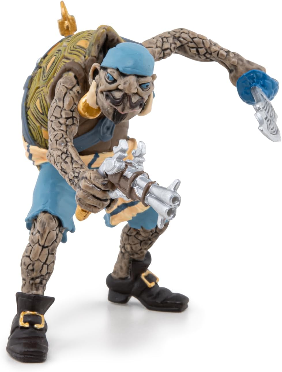 Papo - 39481 - Schildkröte-Mutantenpirat - Piraten UND KORSAREN - Für Kinder - Geeignet für Jungen und Mädchen - Ab 3 Jahren