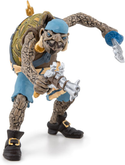 Papo - 39481 - Schildkröte-Mutantenpirat - Piraten UND KORSAREN - Für Kinder - Geeignet für Jungen und Mädchen - Ab 3 Jahren
