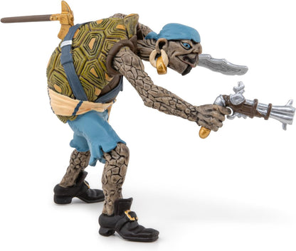 Papo - 39481 - Schildkröte-Mutantenpirat - Piraten UND KORSAREN - Für Kinder - Geeignet für Jungen und Mädchen - Ab 3 Jahren