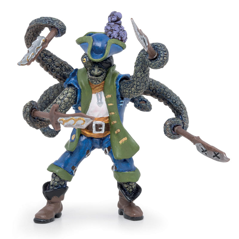 Papo Pirates And Cosairs Octopus Mutant Pirate Toy Figure, Three Years And Above, Multi-Colour (39482)