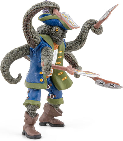 Papo Pirates And Cosairs Octopus Mutant Pirate Toy Figure, Three Years And Above, Multi-Colour (39482)