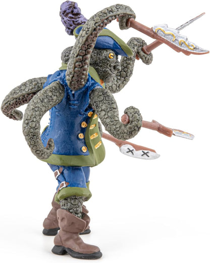 Papo Pirates And Cosairs Octopus Mutant Pirate Toy Figure, Three Years And Above, Multi-Colour (39482)