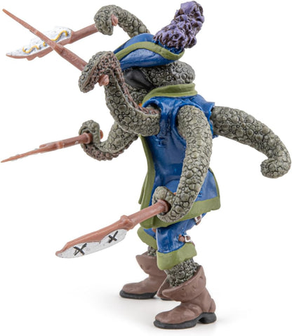 Papo Pirates And Cosairs Octopus Mutant Pirate Toy Figure, Three Years And Above, Multi-Colour (39482)