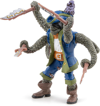 Papo Pirates And Cosairs Octopus Mutant Pirate Toy Figure, Three Years And Above, Multi-Colour (39482)