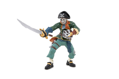 Papo - 39484 - Zombie-Pirat - Piraten UND KORSAREN - Für Kinder - Geeignet für Jungen und Mädchen - Ab 3 Jahren