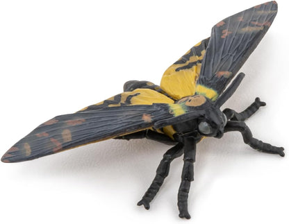 Papo - Hand painted - Animal Figures - Moth - 50299 - Wildlife - Collectible - For Children - Suitable for Boys and Girls - From 3 years old