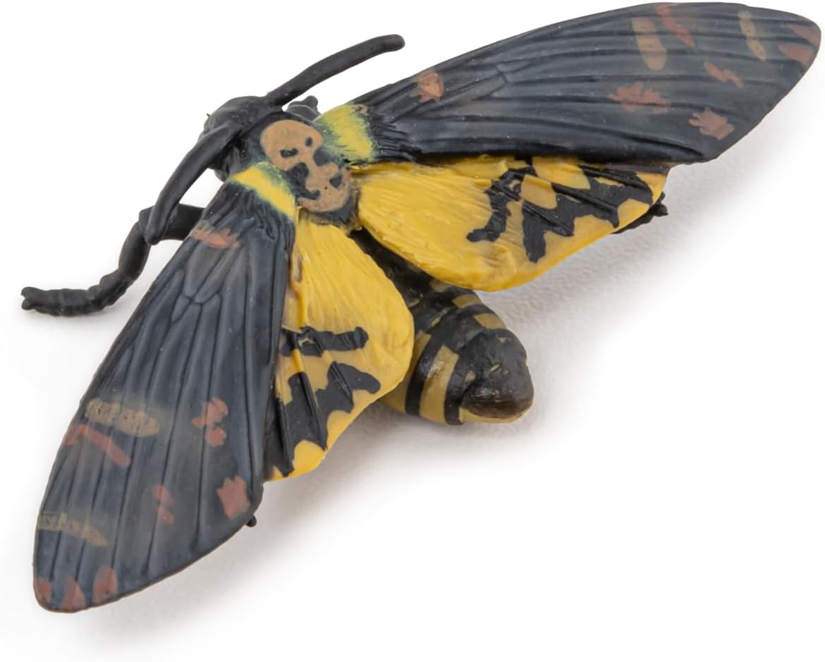 Papo - Hand painted - Animal Figures - Moth - 50299 - Wildlife - Collectible - For Children - Suitable for Boys and Girls - From 3 years old
