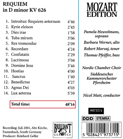 Mozart Requiem - KV 626