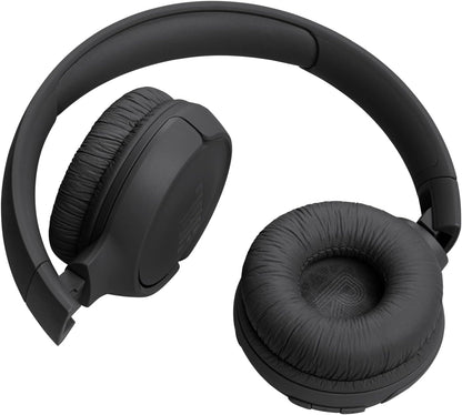 JBL Auriculares Tune 520BT, inálambricos por Bluetooth, 57 horas de reproducción con JBL Pure Bass, plegables