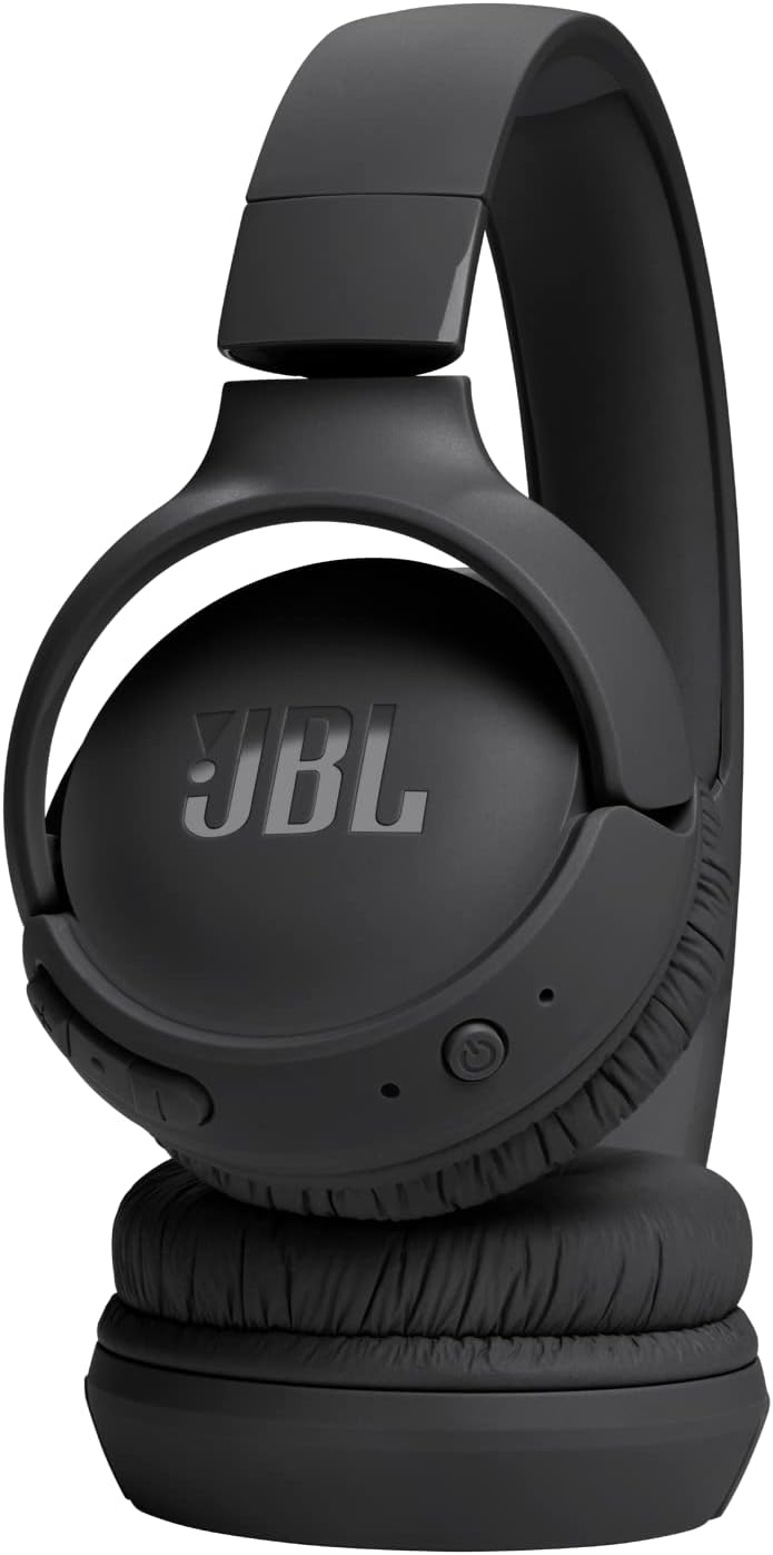 JBL Auriculares Tune 520BT, inálambricos por Bluetooth, 57 horas de reproducción con JBL Pure Bass, plegables