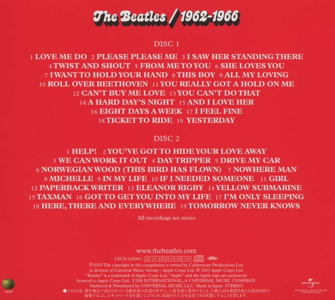 The Beatles 1962-1966