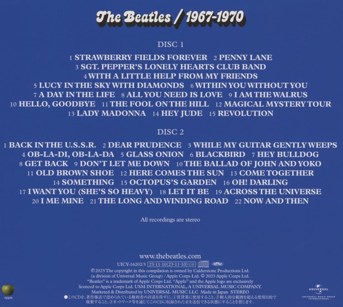 The Beatles 1967-1970