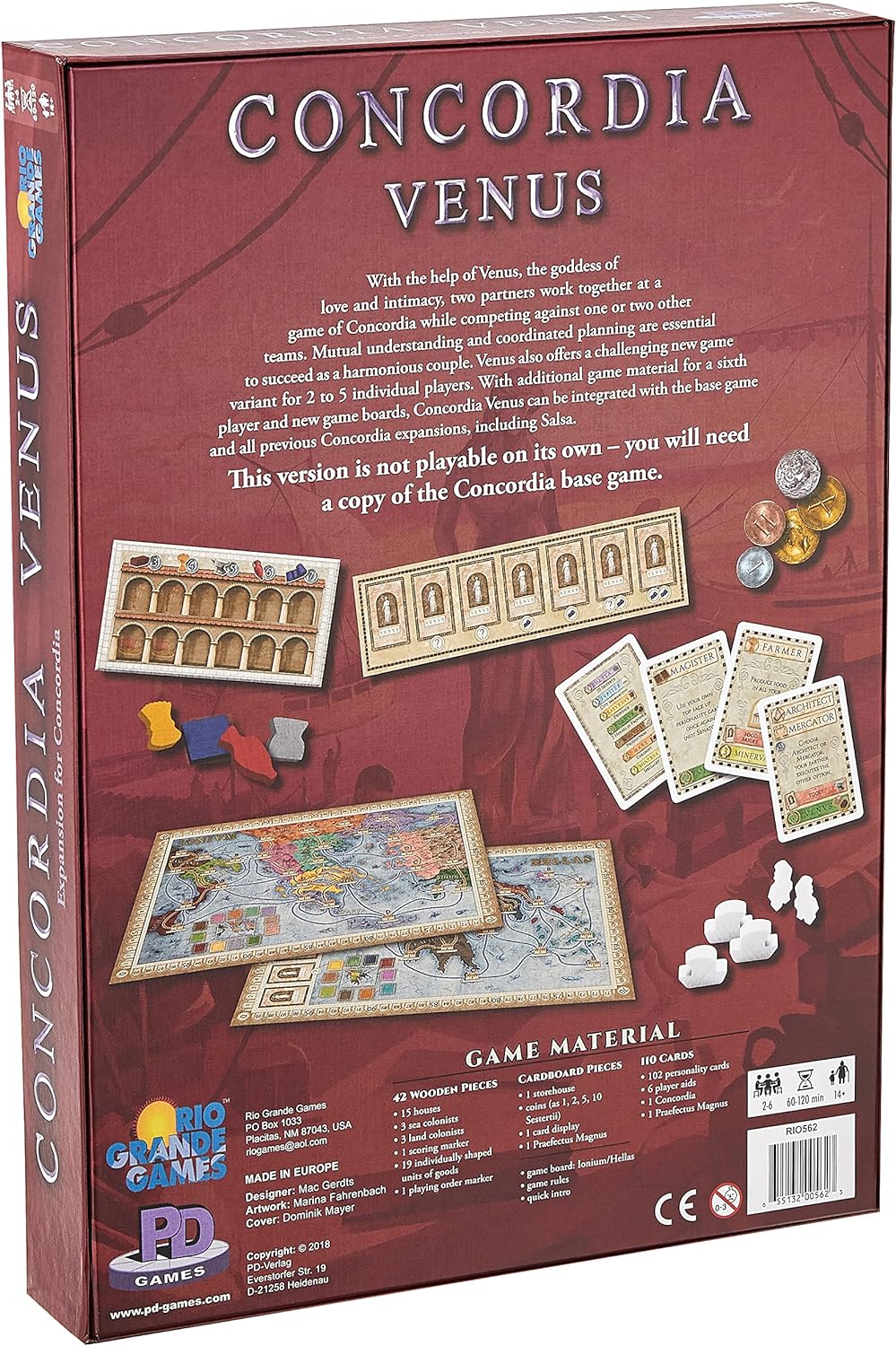 Concordia Venus Expansion