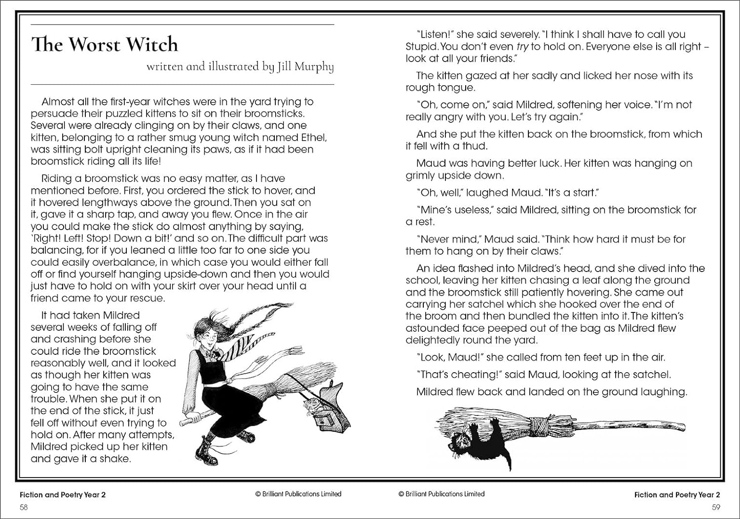Developing Reading Comprehension Skills Year 2: Fiction and Poetry