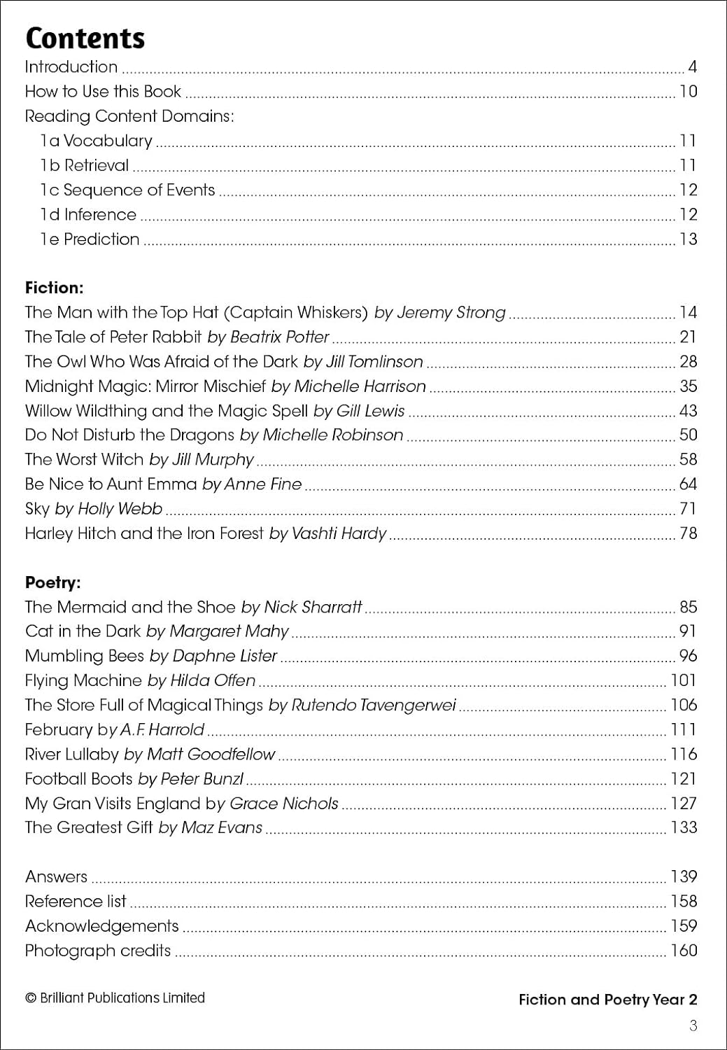 Developing Reading Comprehension Skills Year 2: Fiction and Poetry