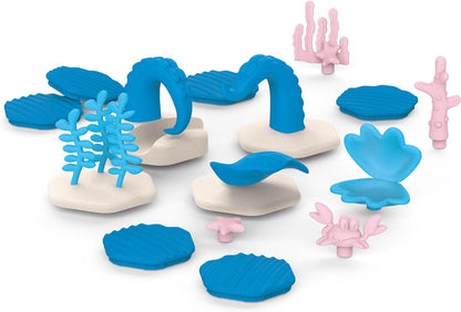 Ravensburger 27400 Gravitrax Junior Extension Ocean-Expandable Children, Marble Run Made of Environmentally Friendly Materials with Theme Worlds, Educational Construction Toys from 3 Years, White