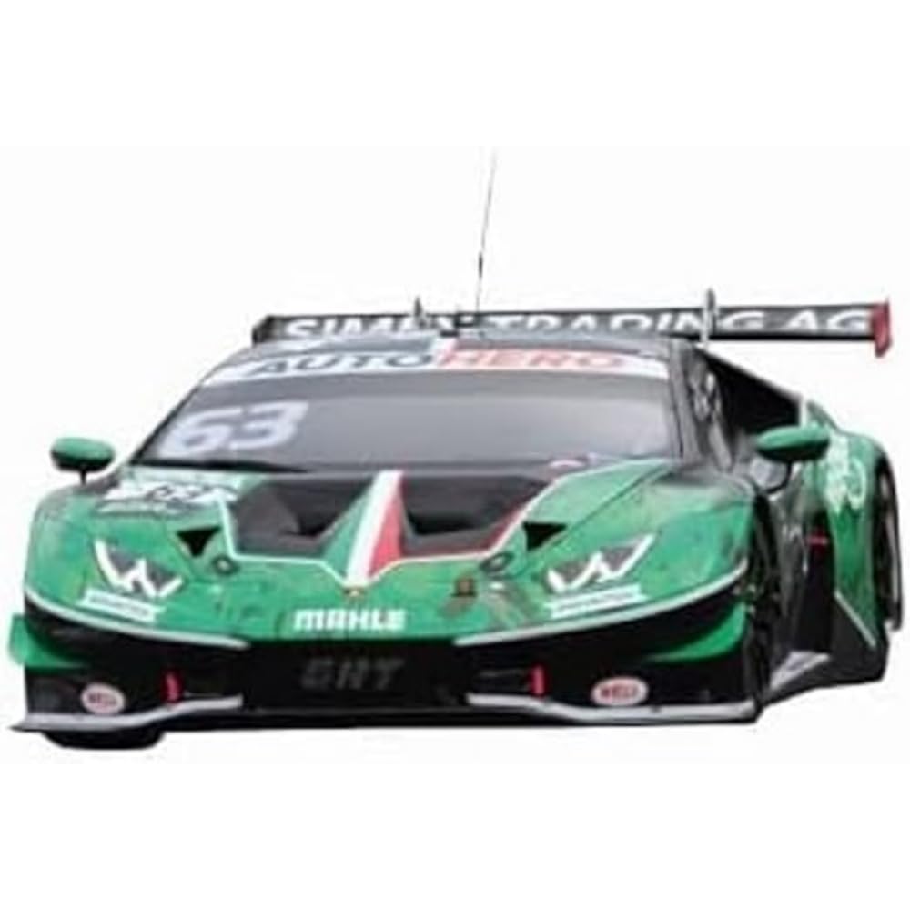 Carrera Go DTM 20064228 Lamborghini Huracán Mirko Bortolotti, No.63 Slot Car, Multicoloured
