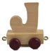 Childrens Personalised Wooden Alphabet Letter Train A-Z Name Set All Letters Available (Letter J