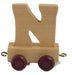 Childrens Personalised Wooden Alphabet Letter Train A-Z Name Set All Letters Available (Letter N)