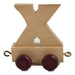 Childrens Personalised Wooden Alphabet Letter Train A-Z Name Set All Letters Available (Letter X