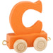 Small Foot - Small Foot - Houten Lettertrein Kleur - C