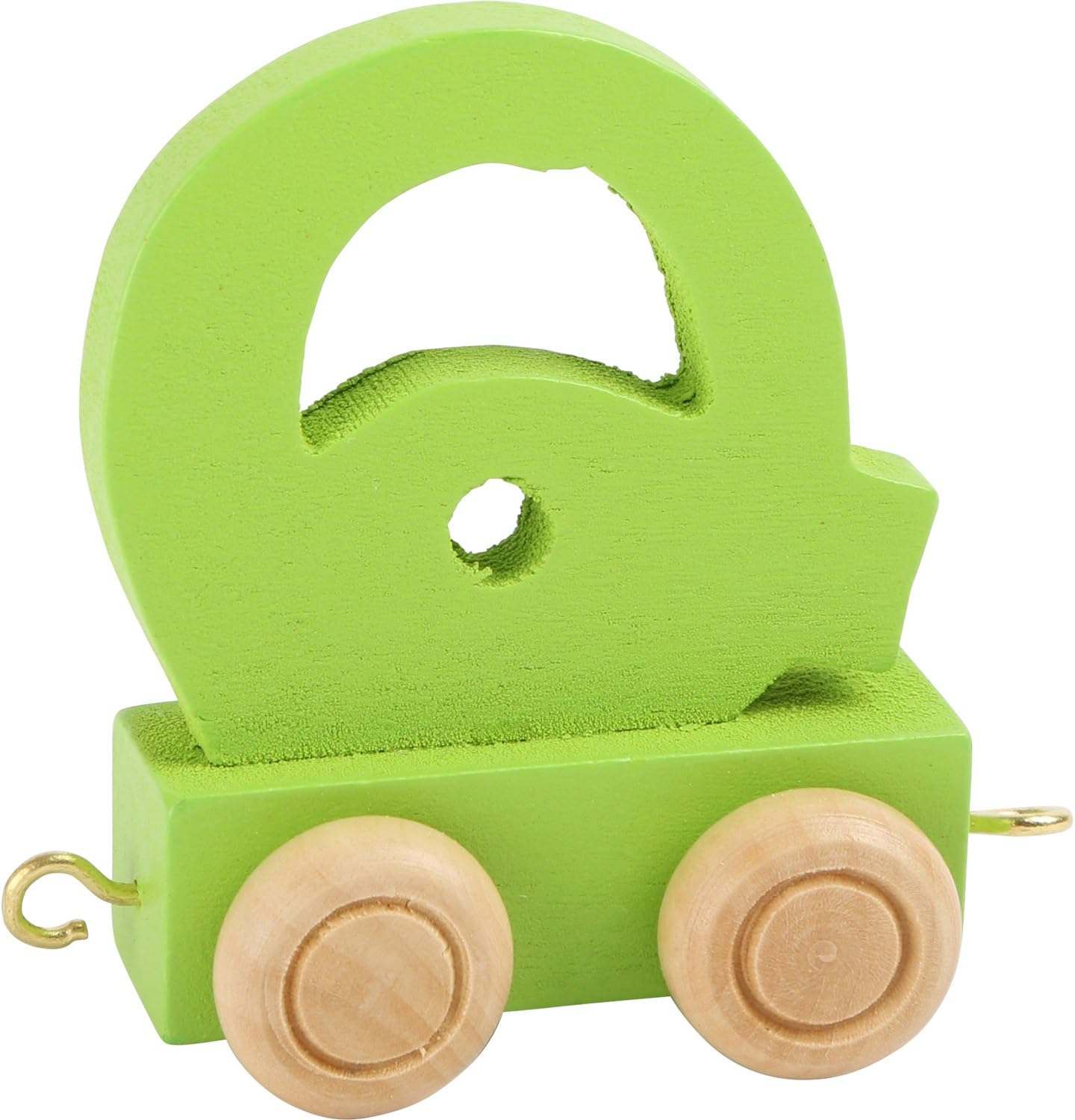 Small Foot - Small Foot - Houten Lettertrein Kleur - Q
