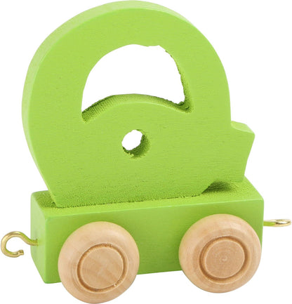 Small Foot - Small Foot - Houten Lettertrein Kleur - Q