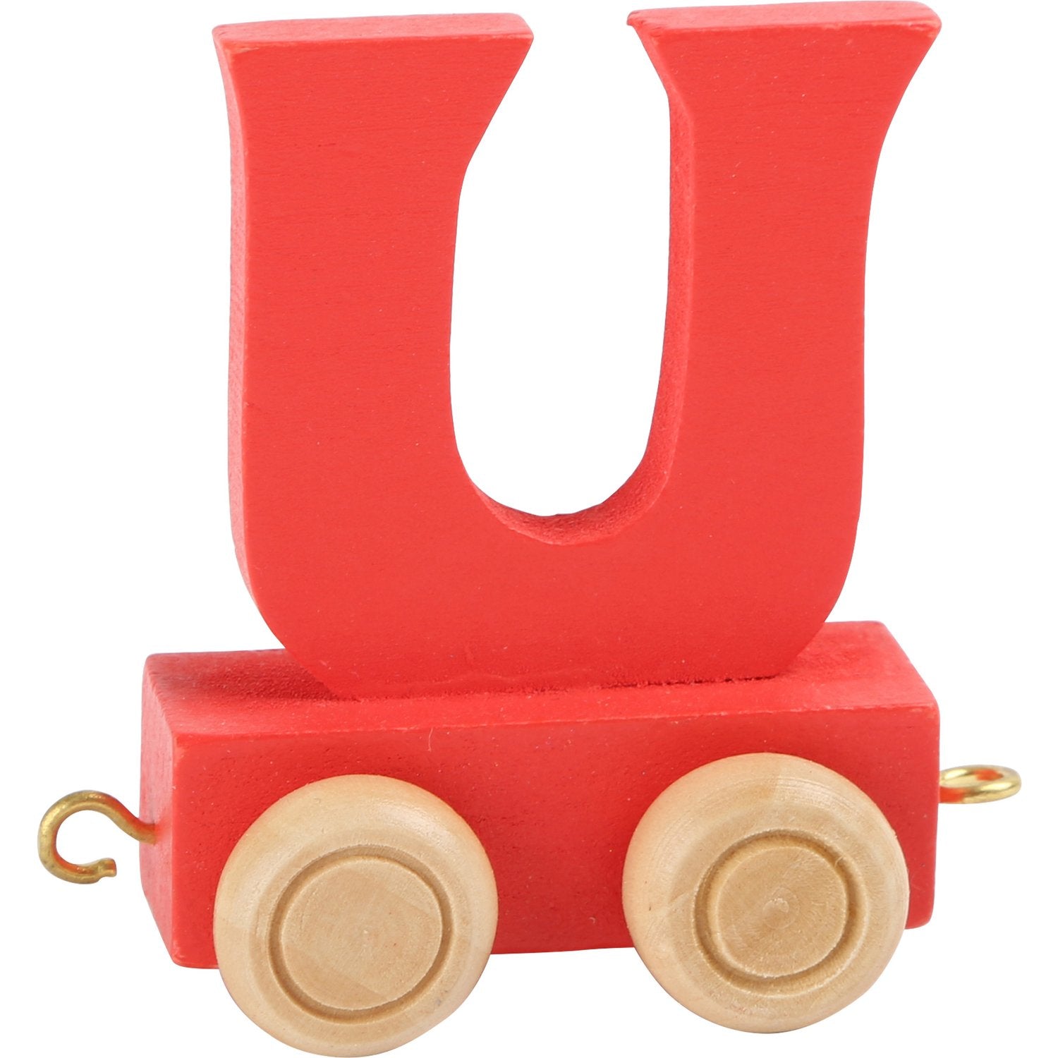 Small Foot - Small Foot - Houten Lettertrein Kleur - U