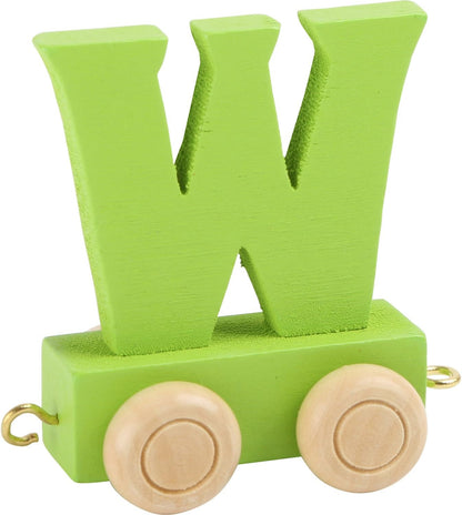 Small Foot - Small Foot - Houten Lettertrein Kleur - W