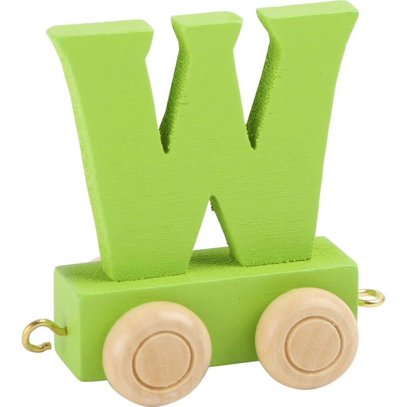 Small Foot - Small Foot - Houten Lettertrein Kleur - W