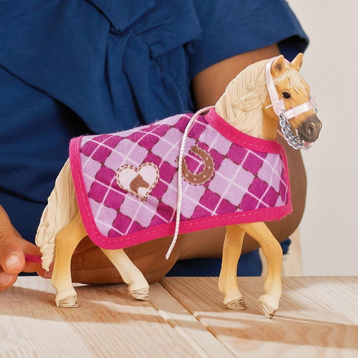 schleich 42431 Horse Club Sofia’s fashion creation, from 5 years, HORSE CLUB - Playset, 4 pieces, Purple