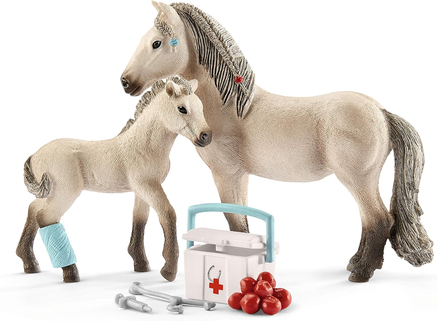 schleich 42430 Horse Club Hannah’s first-aid kit, from 5 years, HORSE CLUB - Playset, 9 pieces