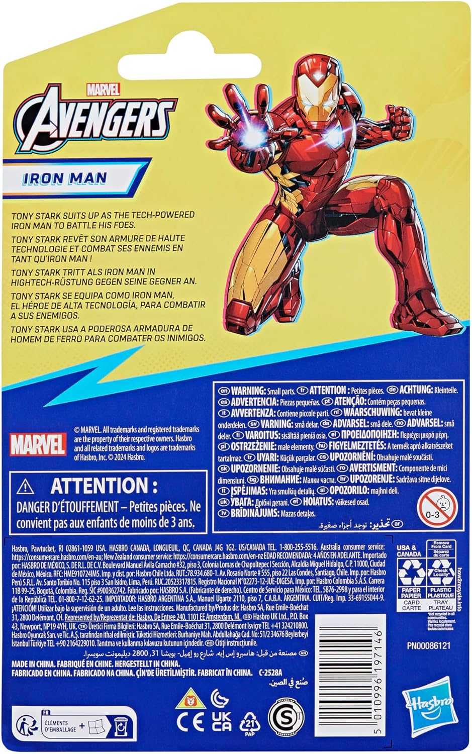 Marvel Avengers Epic Hero Series Iron Man Action-Figur