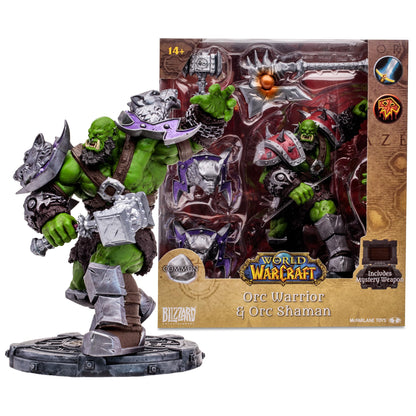 McFarlane World of Warcraft Figurine Orc: Shaman/Warrior 15 cm