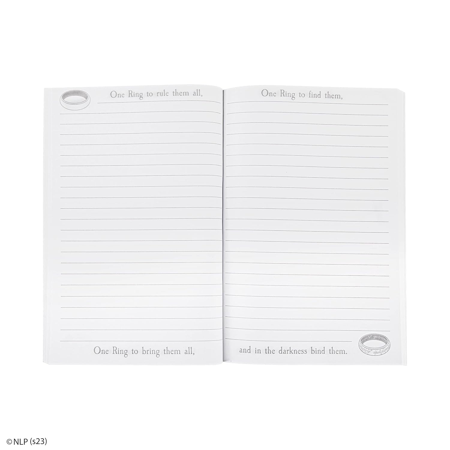 Herr der Ringe Notizbuch Eye of Sauron