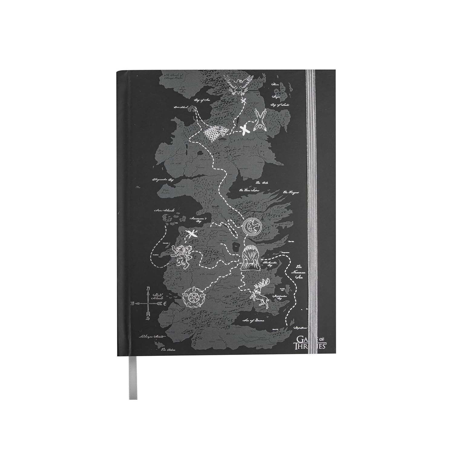 Game Of Thrones - Westeros Notebook ( Map5120 )