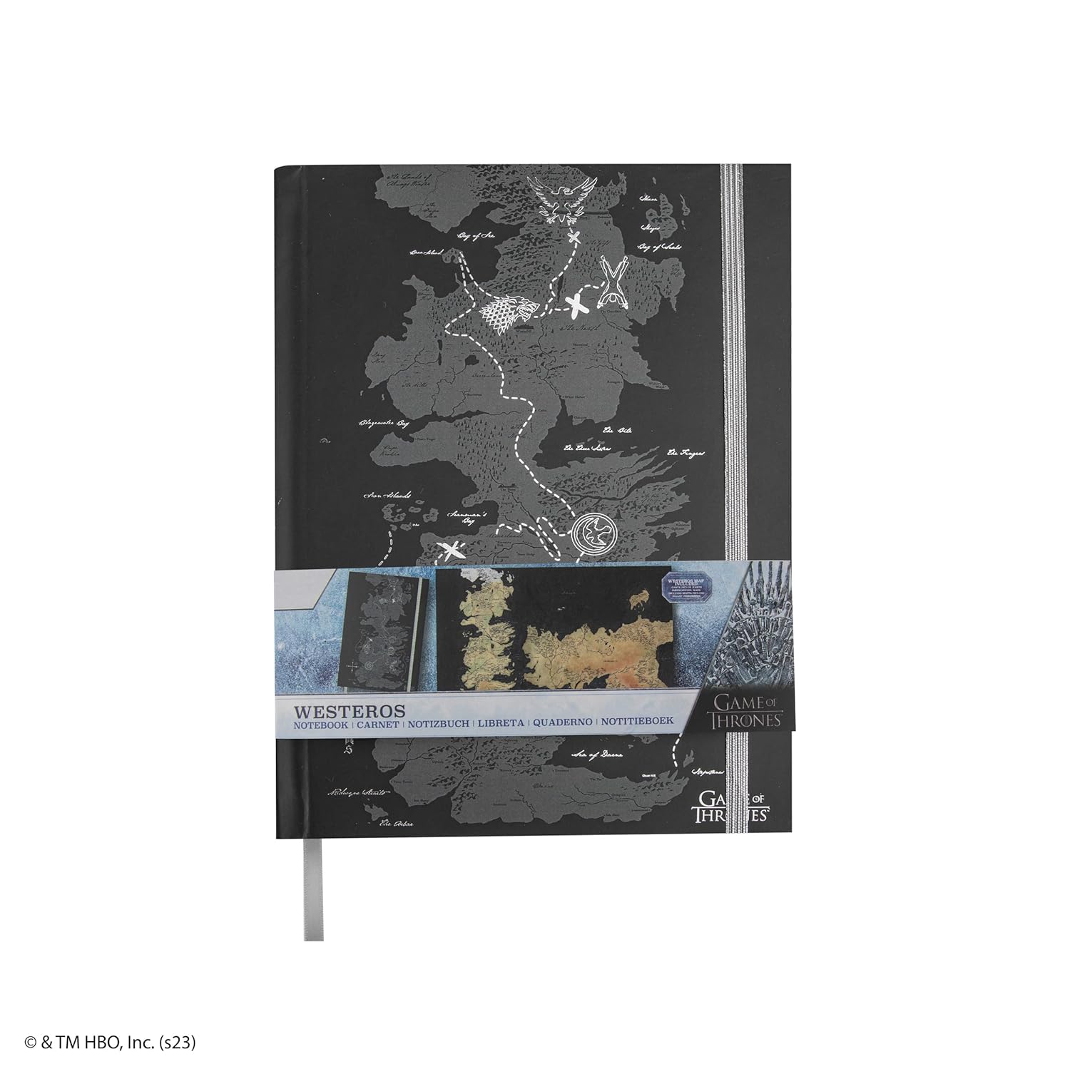 Game Of Thrones - Westeros Notebook ( Map5120 )