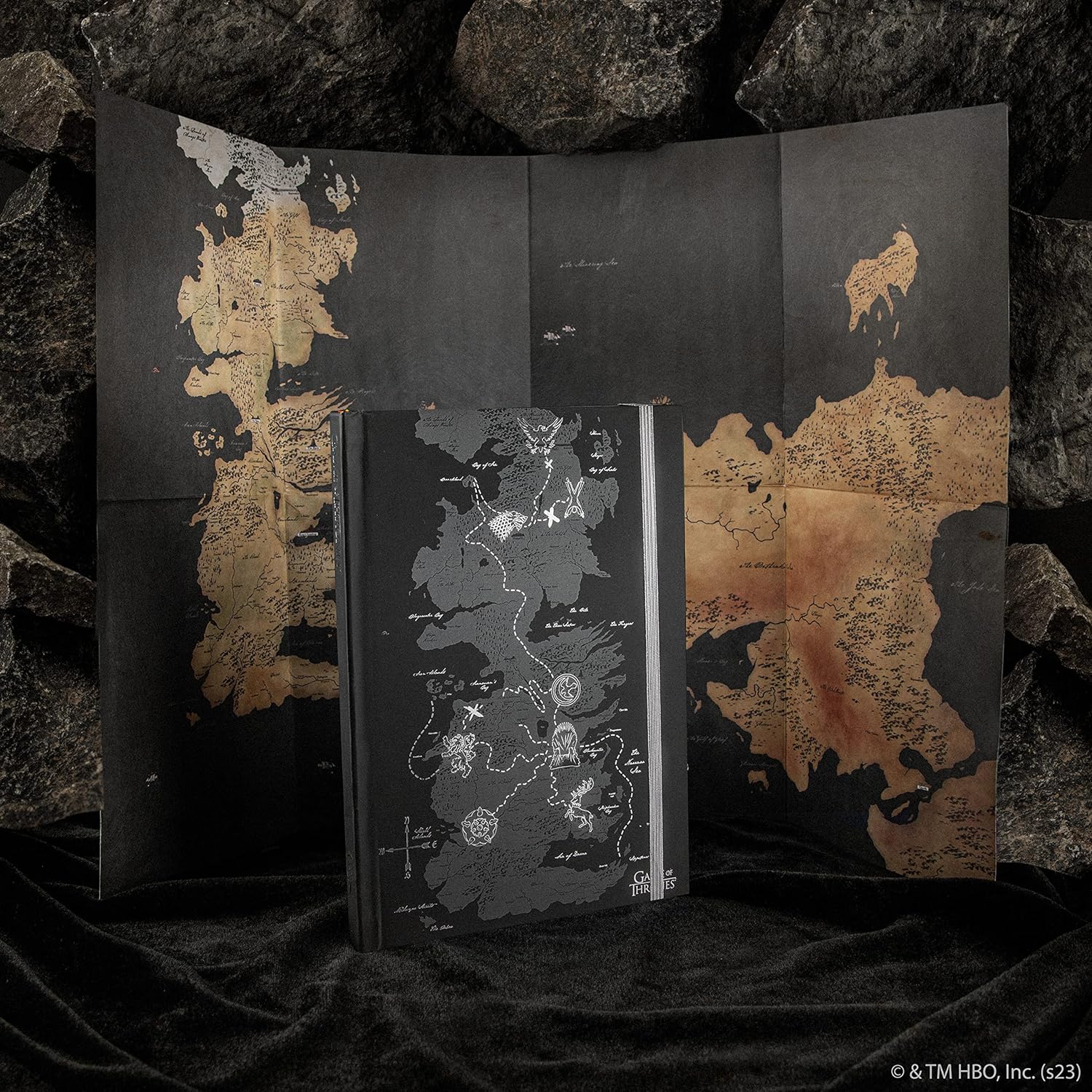 Game Of Thrones - Westeros Notebook ( Map5120 )