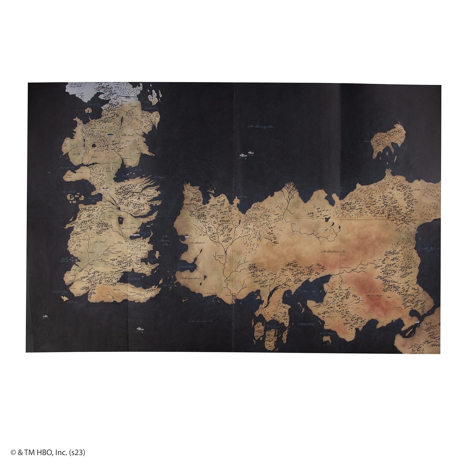Game Of Thrones - Westeros Notebook ( Map5120 )