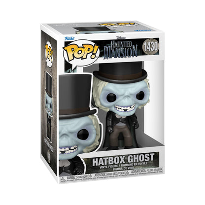 Funko POP! Disney: The Haunted Mansion - Hatbox Ghost - Figura in Vinile da Collezione - Idea Regalo - Merchandising Ufficiale - Giocattoli per Bambini e Adulti - Movies Fans