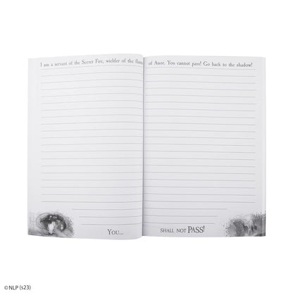 Cinerepliche The Lord of The Rings – You Will Not Pass Notebook 120p 14.5 x 21 cm – Officially Licensed