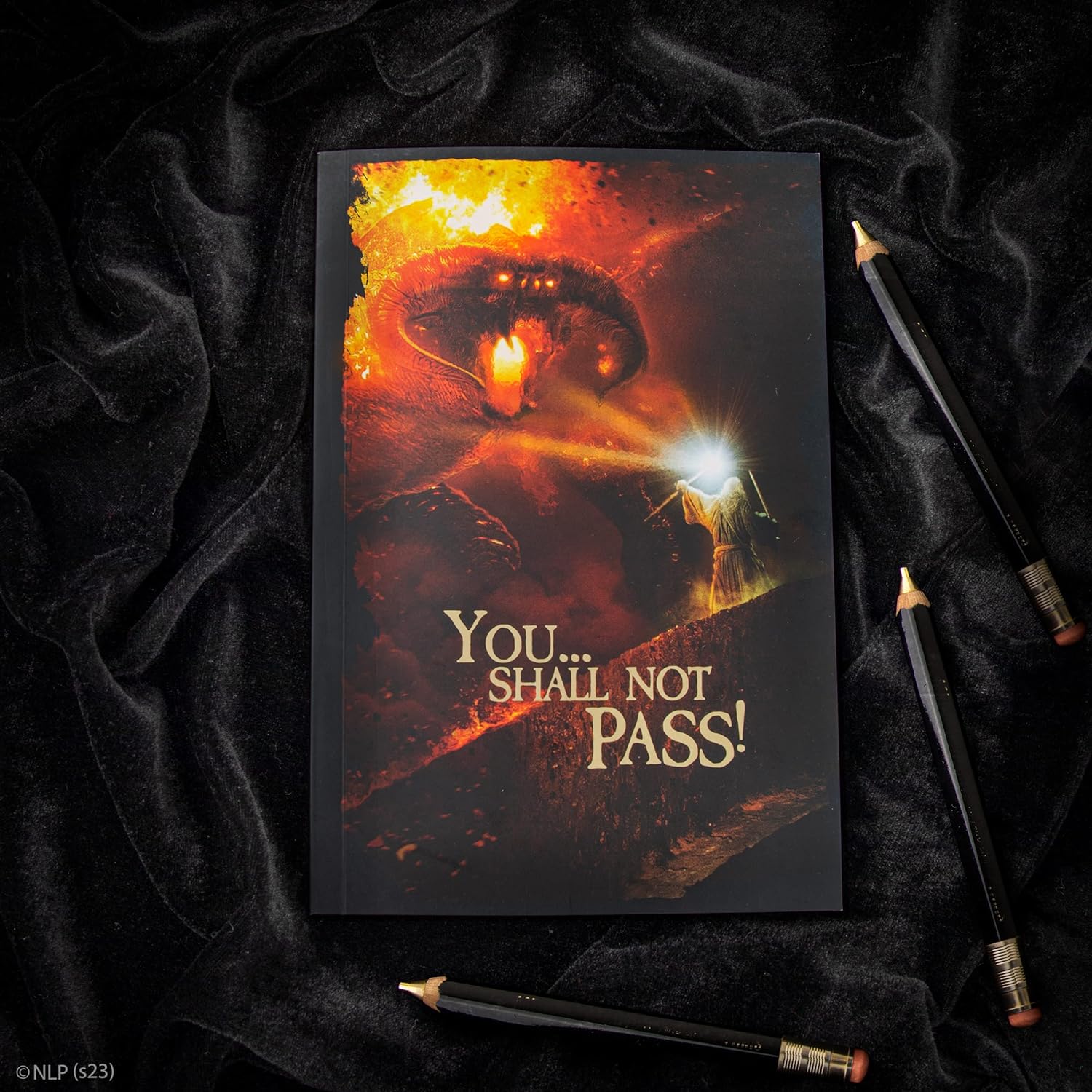 Cinerepliche The Lord of The Rings – You Will Not Pass Notebook 120p 14.5 x 21 cm – Officially Licensed