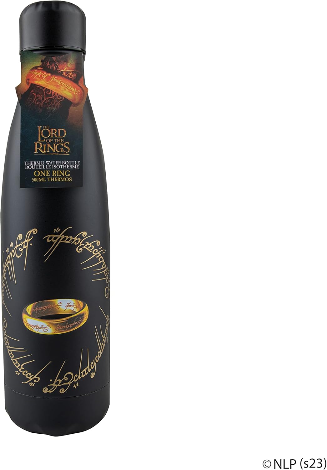 Cinereplicas Il Signore degli Anelli - Bottiglia isolata da 500 ml in acciaio inox - Licenza ufficiale
