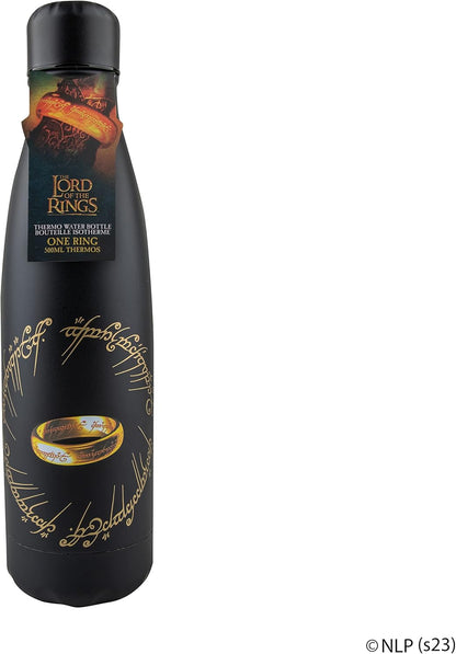 Cinereplicas Il Signore degli Anelli - Bottiglia isolata da 500 ml in acciaio inox - Licenza ufficiale