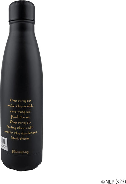 Cinereplicas Il Signore degli Anelli - Bottiglia isolata da 500 ml in acciaio inox - Licenza ufficiale