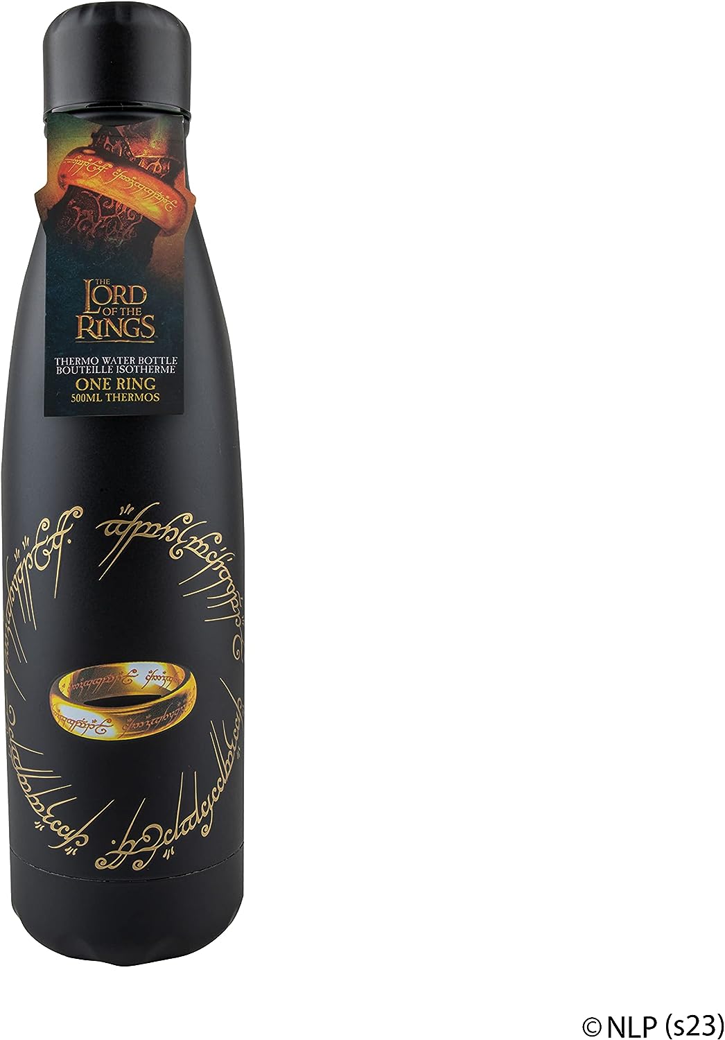 Cinereplicas Il Signore degli Anelli - Bottiglia isolata da 500 ml in acciaio inox - Licenza ufficiale