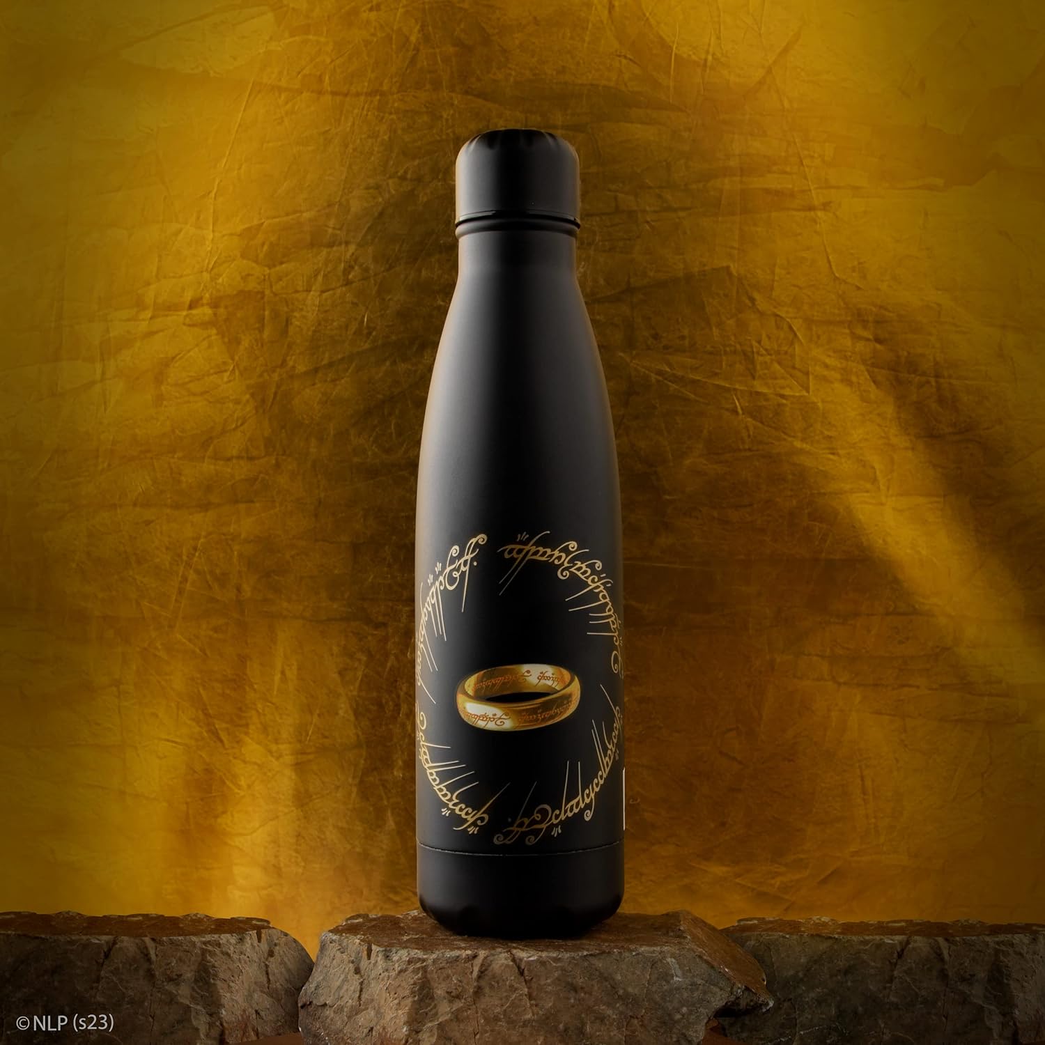 Cinereplicas Il Signore degli Anelli - Bottiglia isolata da 500 ml in acciaio inox - Licenza ufficiale