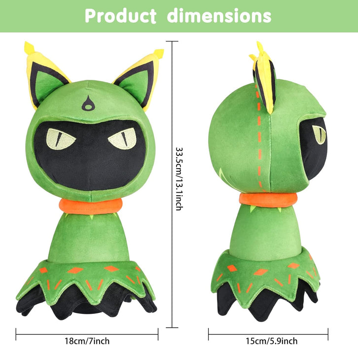UTIEHD Genshin Impact Plush Cuilein-Anbar, Plushie Stuffed Toy Doll Cat, Collei Cosplay Costume Plushy Props for Fans